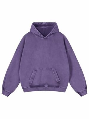 Mens Oversized Hoodies Pullover Women Fall Acid Wash Plain Preppy Hoodie Streetwear Cotton Vintage Hooded Sweatshirt