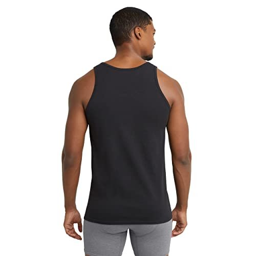 Originals Stretch Cotton Pack, Moisture-Wicking Tank Tops, Tagless, 3-Pack