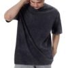 Oversized T-Shirts for Men Vintage Cotton Tee Crew Neck Short Sleeve Tops Men's Loose Fit Casual Fashion Shirt