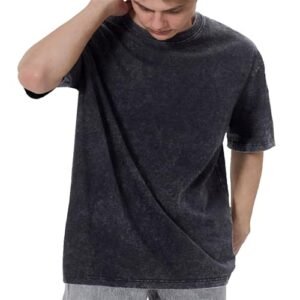 Oversized T-Shirts for Men Vintage Cotton Tee Crew Neck Short Sleeve Tops Men's Loose Fit Casual Fashion Shirt