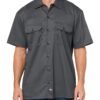 Dickies mens Flex Relaxed Fit Short Sleeve Work Shirt