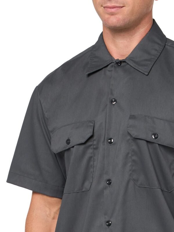Dickies mens Flex Relaxed Fit Short Sleeve Work Shirt