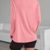 Trendy Queen Womens Oversized Long Sleeve T Shirts 2025 Basic Crewneck Tee Fall Tops Casual Workout Y2K Clothes