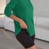 Trendy Queen Womens Oversized Long Sleeve T Shirts 2025 Basic Crewneck Tee Fall Tops Casual Workout Y2K Clothes