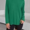 Trendy Queen Womens Oversized Long Sleeve T Shirts 2025 Basic Crewneck Tee Fall Tops Casual Workout Y2K Clothes