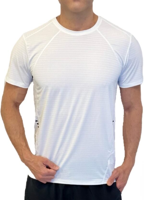 Men's Premium Athletic T-Shirt (Asian Size) Stretchable Fabric Dry-Fit Moisture-Wicking for Running