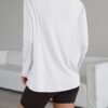 Trendy Queen Womens Oversized Long Sleeve T Shirts 2025 Basic Crewneck Tee Fall Tops Casual Workout Y2K Clothes