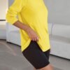 Trendy Queen Womens Oversized Long Sleeve T Shirts 2025 Basic Crewneck Tee Fall Tops Casual Workout Y2K Clothes